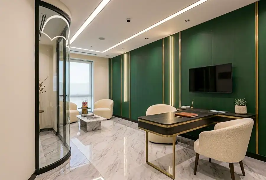 Patient consultation room at Henesis Clinic