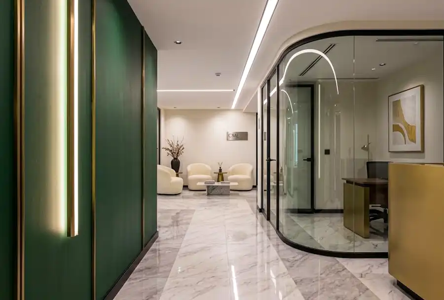 Henesis Clinic procedure floor and private clinical rooms